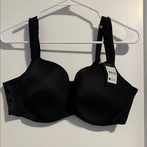 Black Balconette Bra with Support - Women's Intimates